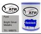 Preview: Ford, Bright Silver Metallic, TX / M6975: 500ml Lackdose, von ATW Autoteile West.